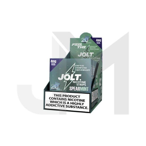 4mg JOLT Nicotine Strips Box - 10 Packs