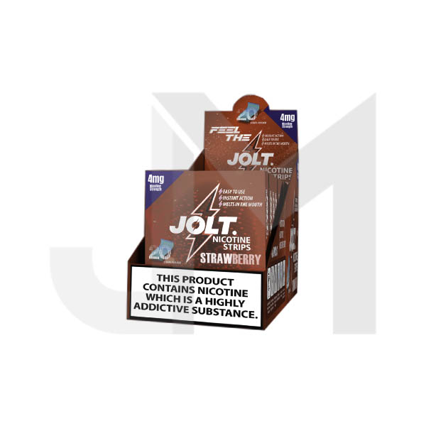 4mg JOLT Nicotine Strips Box - 10 Packs