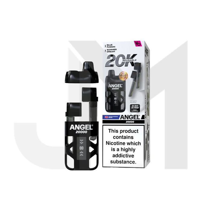 angel vape pods 20mg Angel 20000 by Vapes Bars Dual Prefilled Pod Vape Kit 20000 Puffs