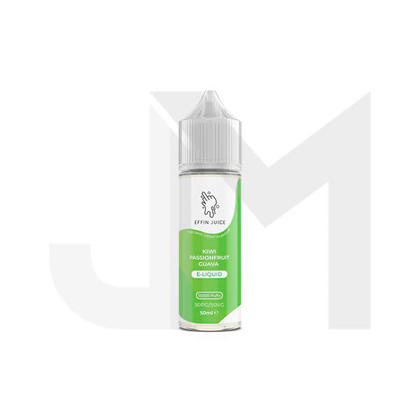 0mg EFFIN Juice 50ml Shortfill 0mg (50VG/50PG)