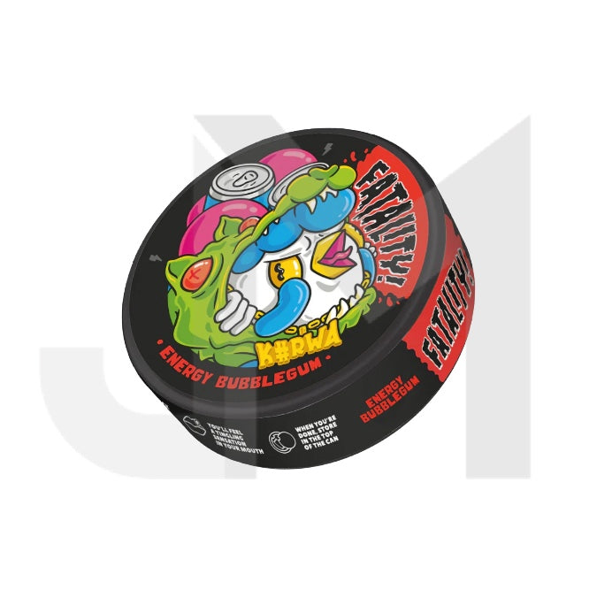 46.9mg Kurwa Fatality Nicotine Pouches - 20 Pouches