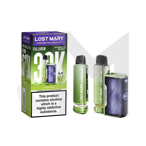 20mg LOST MARY Nera 30K Prefilled Pod Vape Kit - 30000 Puffs