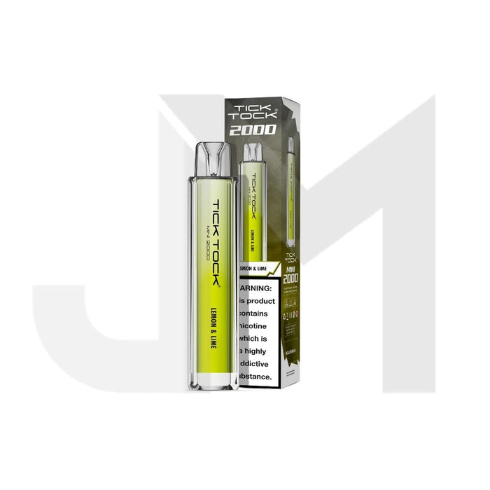 20mg Tick Tock Mini 2000 Prefilled Pod Kit 2000 Puffs