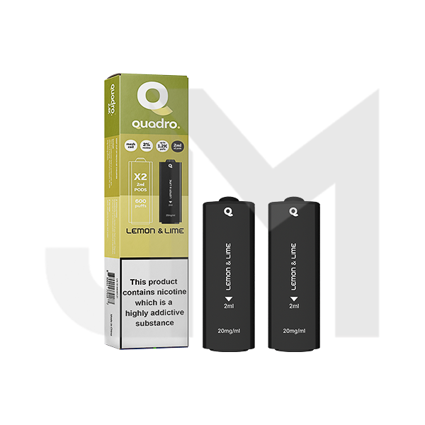20mg Quadro 2.4k Replacement Pods - 2ml 20mg Quadro 2.4k Replacement Pods - 2ml