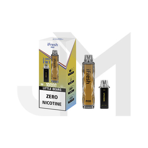 0mg iFresh 10000 Puffs 2in1 Disposable Pod Kit 0mg iFresh 10000 Puffs 2in1 Disposable Pod Kit
