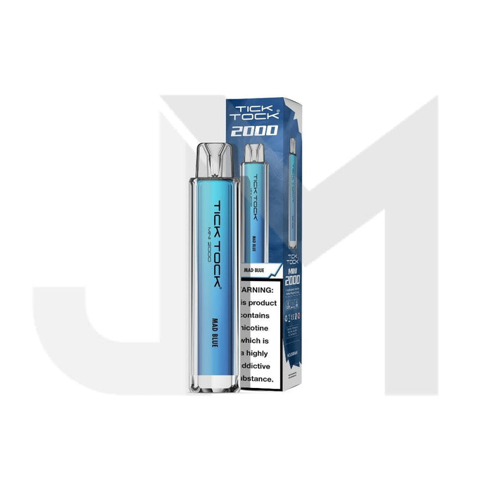 20mg Tick Tock Mini 2000 Prefilled Pod Kit 2000 Puffs