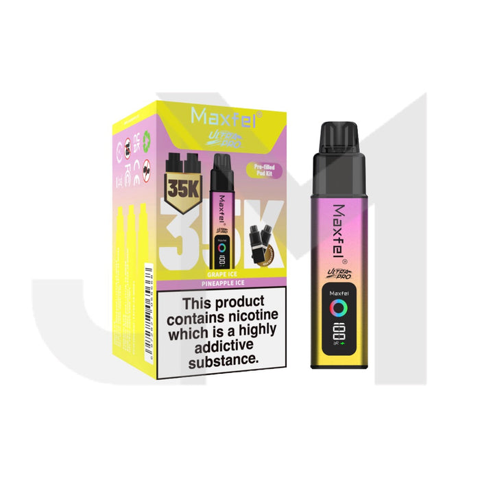 Maxfel Ultra Pro 35k Puffs Prefilled Pod Vape Kit