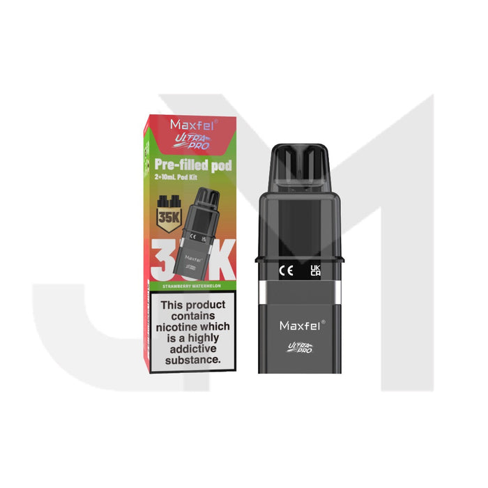 20mg Maxfel Ultra Pro Replacement Prefilled Pods 17500 Puffs