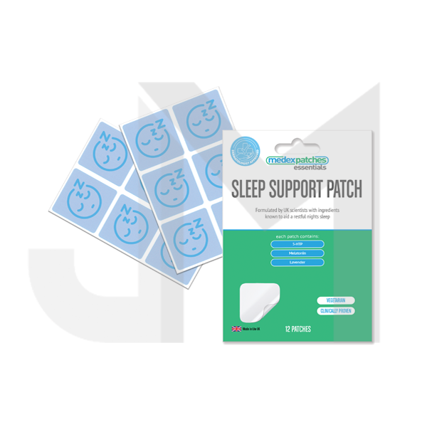 Medex Essentials Sleep Support 5HTP + Melatonin Patches - 12 Patches