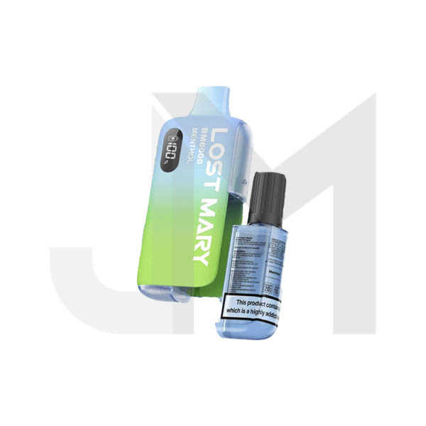 20mg LOST MARY BM6000 Refillable Pod Kit - 6000 Puffs