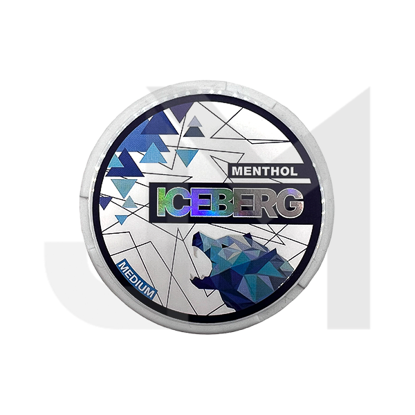 20mg Iceberg Menthol Nicotine Pouches - 20 Pouches