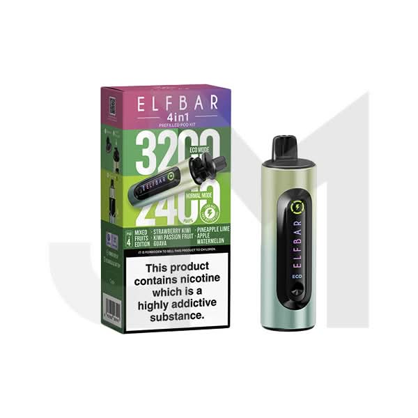 4 In 1 Vape Disposable Elfbar 4in1 Vape Kit SKE Crystal 4 in 1 Pod Kit | 2400 Puffs | 3 For 19 Pods | Grey Haze UK 4 In 1 Vape Disposable Elfbar 4in1 Vape Kit SKE Crystal 4 in 1 Pod Kit | 2400 Puffs | 3 For 19 Pods | Grey Haze UK