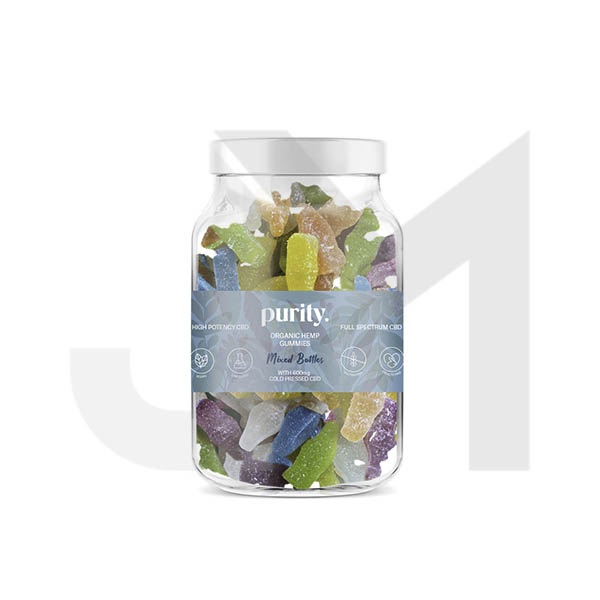 Purity 600mg Full-Spectrum CBD Vegan Gummies 400g