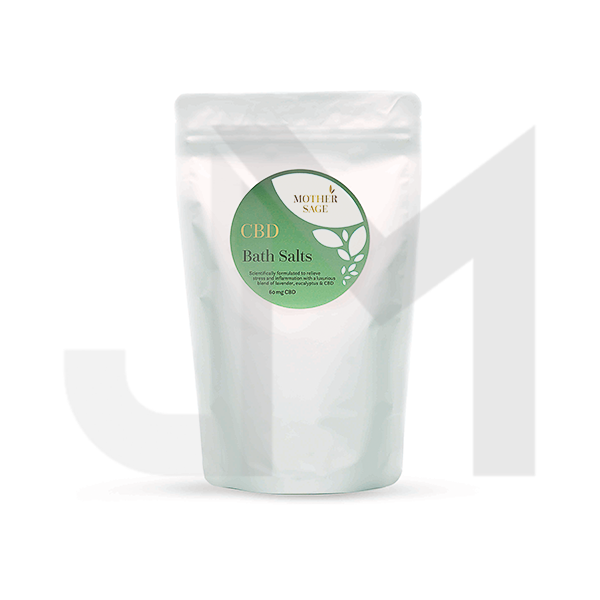 MotherSage 60mg CBD Bath Salts - 300g