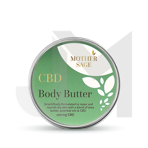 MotherSage 100mg CBD Body Butter - 100ml