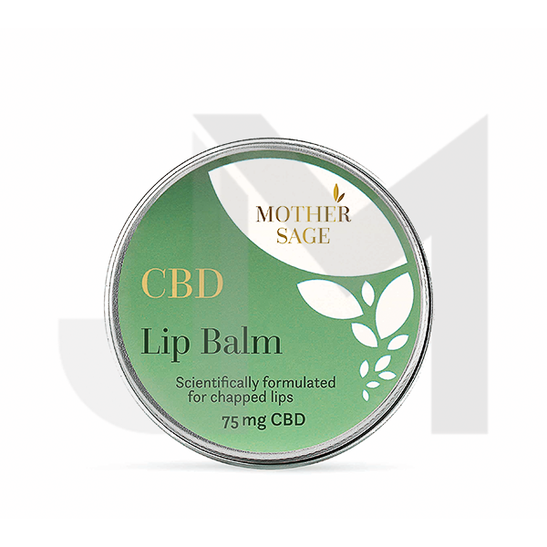 MotherSage 75mg CBD Lip Balm - 15ml