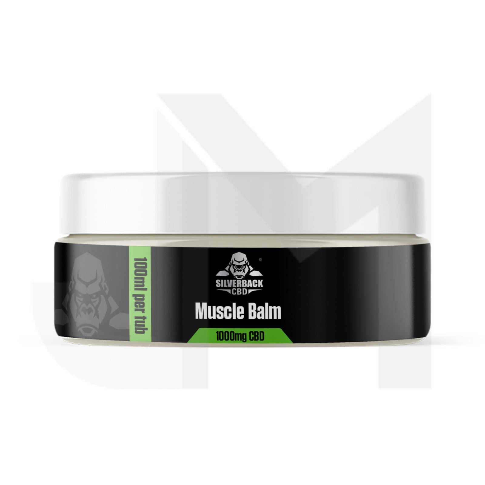 Silverback CBD 1000mg Muscle Rub