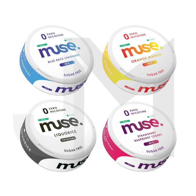 Muse Mild No Nic Pouches (UK Made) - 20 Pouches (Buy 2 Get 1 Free)