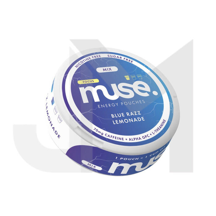 70mg Muse Focus Energy Pouches (UK Made) - 20 Pouches (Buy 2 Get 1 Free)