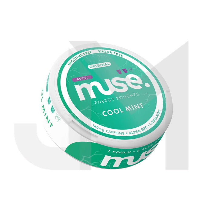 140mg Muse Boost Energy Pouches (UK Made) - 20 Pouches (Buy 2 Get 1 Free)