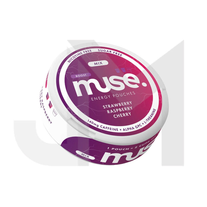 140mg Muse Boost Energy Pouches (UK Made) - 20 Pouches (Buy 2 Get 1 Free)