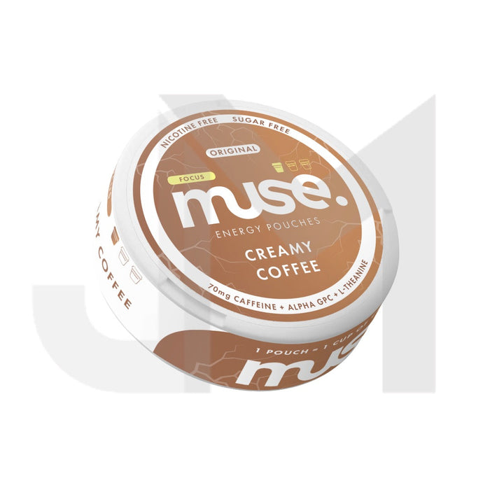 70mg Muse Focus Energy Pouches (UK Made) - 20 Pouches (Buy 2 Get 1 Free)