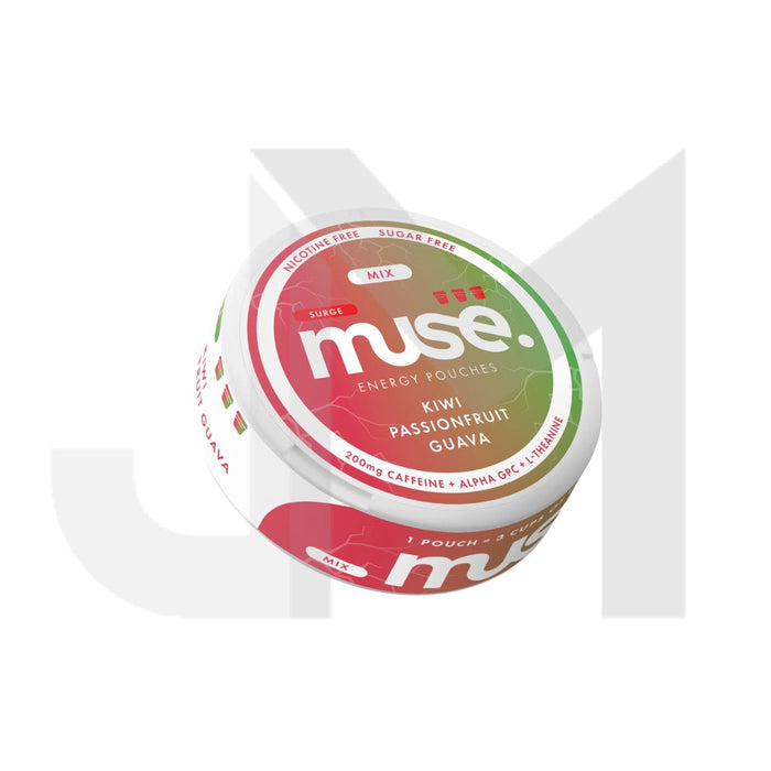 200mg Muse Surge Energy Pouches (UK Made) - 20 Pouches (Buy 2 Get 1 Free)