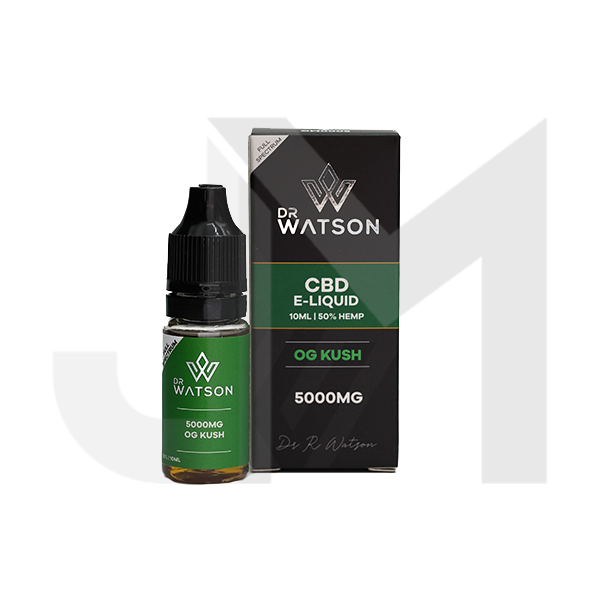 Dr Watson 5000mg CBD E-Liquid OG KUSH - 10ml