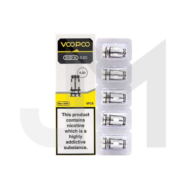 VooPoo PnP X Replacement Coils (0.15Ohm/0.2Ohm/0.3Ohm/0.6Ohm)
