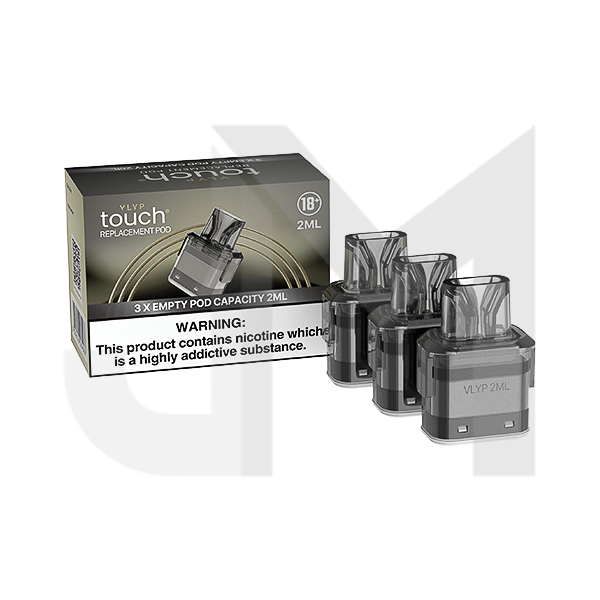 VLYP touch Empty Replacement Pods Pack Of 3 - 2ml