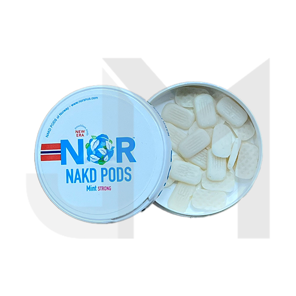 14mg NOR Strong NAKD Pods Mint - 20 Pods