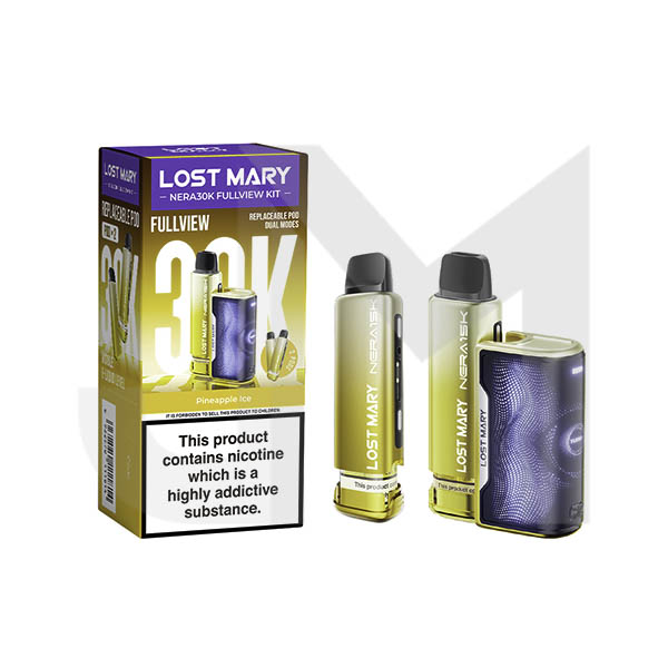 20mg LOST MARY Nera 30K Prefilled Pod Vape Kit - 30000 Puffs