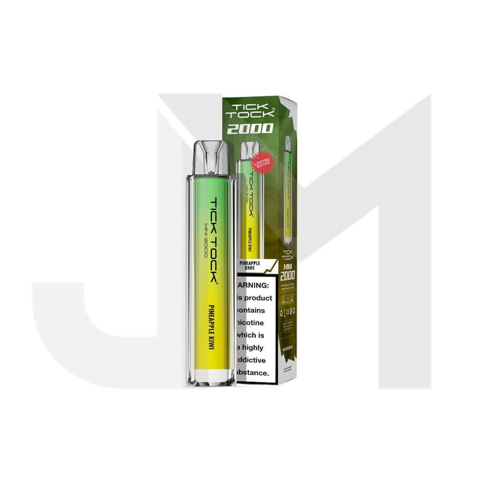 20mg Tick Tock Mini 2000 Prefilled Pod Kit 2000 Puffs