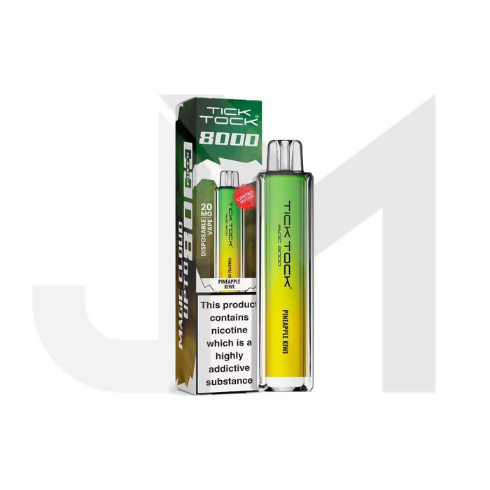 20mg Tick Tock Magic 8000 Prefilled Pod Kit 8000 Puffs