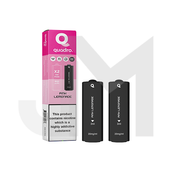 20mg Quadro 2.4k Replacement Pods - 2ml 20mg Quadro 2.4k Replacement Pods - 2ml