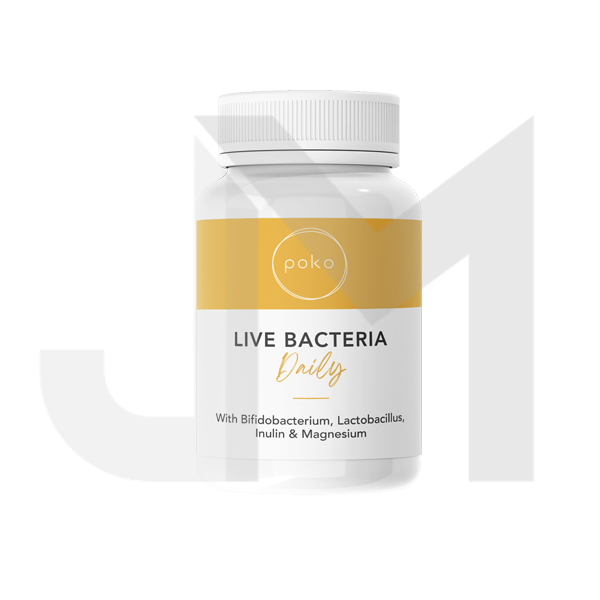 Poko Live Bacteria Daily Supplement Capsules - 60 Caps
