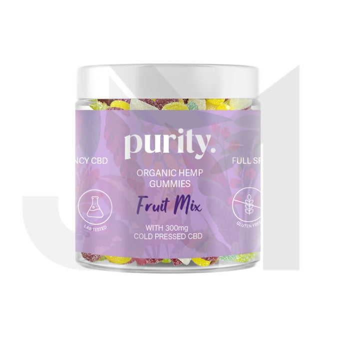 Purity 300mg Full-Spectrum CBD Vegan Gummies 150g