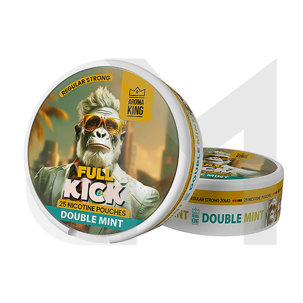 20mg Aroma King Full Kick Nicotine Pouches - 25 Pouches