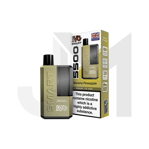 20mg I VG Smart 5500 Disposable Rechargeable Vape Kit 5500 Puffs