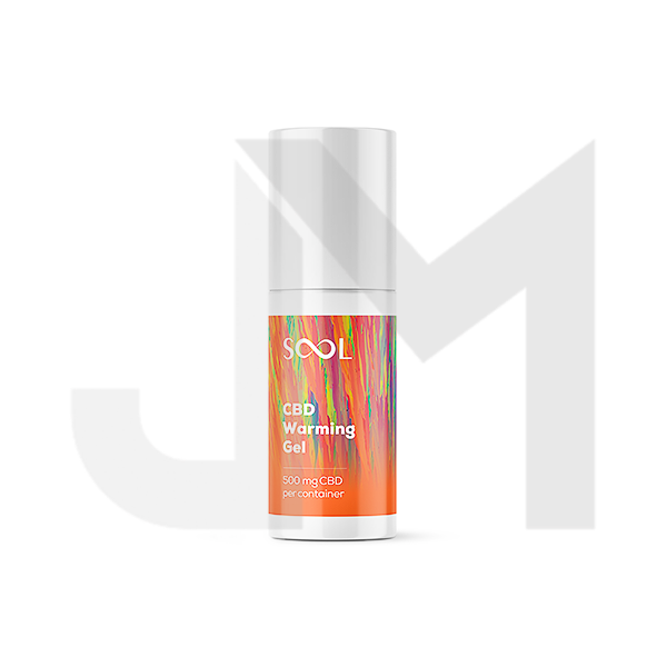 SOOL 500mg Full Spectrum CBD Muscle Relief Warming Gel 100ml (BUY 1 GET 1 FREE)