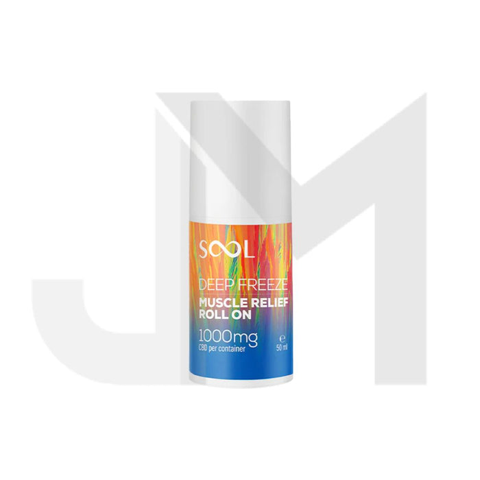 SOOL 1000mg Deep Freeze Muscle Relief CBD Roll On - 50ml