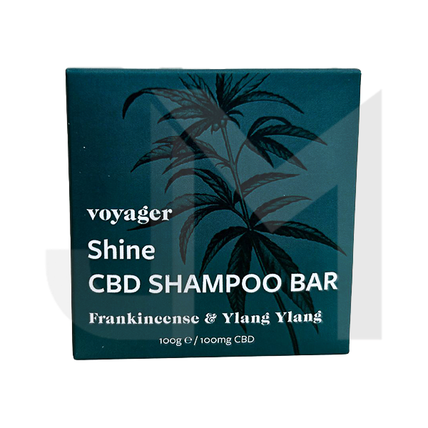 Voyager 100mg CBD Shine Shampoo Bar - 100g