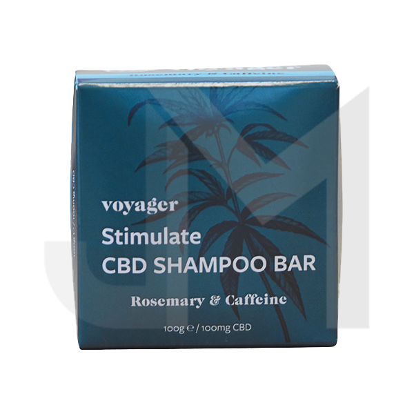 Voyager 100mg CBD Stimulate Shampoo Bar - 100g