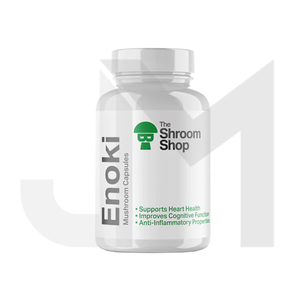 The Shroom Shop Enoki Mushroom 45000mg Capsules - 90 Caps