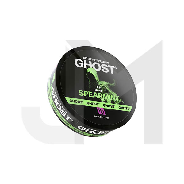 6mg Ghost Light Nicotine Pouches - 20 Pouches
