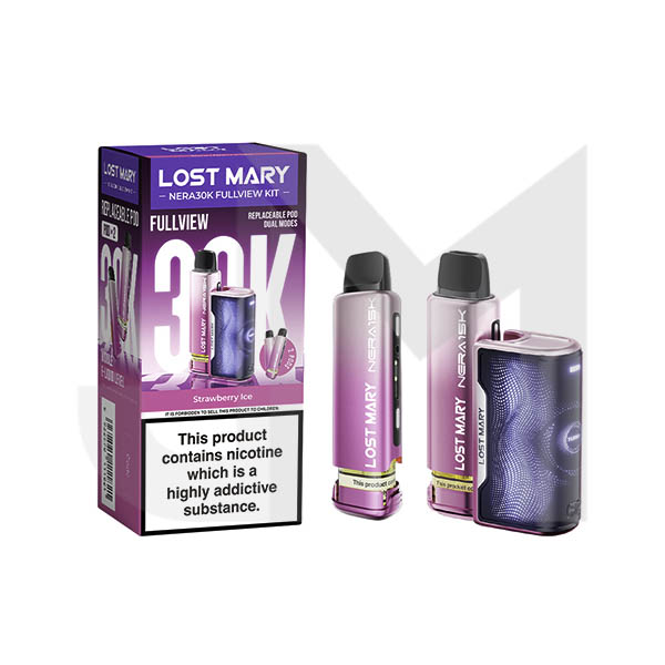 20mg LOST MARY Nera 30K Prefilled Pod Vape Kit - 30000 Puffs 20mg LOST MARY Nera 30K Prefilled Pod Vape Kit - 30000 Puffs