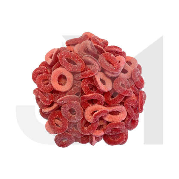 Standard (25mg p/gummy) / Strawberry Hoops / 2KG