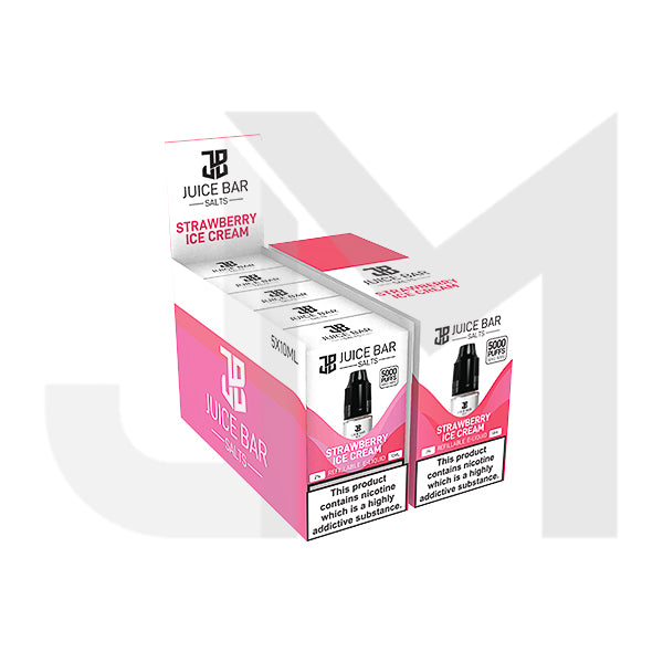 20mg Juice Bar Salts 10ml Nic Salts - Pack Of 5 (50VG/50PG) 20mg Juice Bar Salts 10ml Nic Salts - Pack Of 5 (50VG/50PG)
