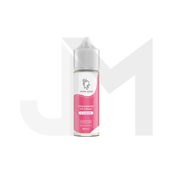 0mg EFFIN Juice 50ml Shortfill 0mg (50VG/50PG)