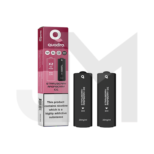20mg Quadro 2.4k Replacement Pods - 2ml